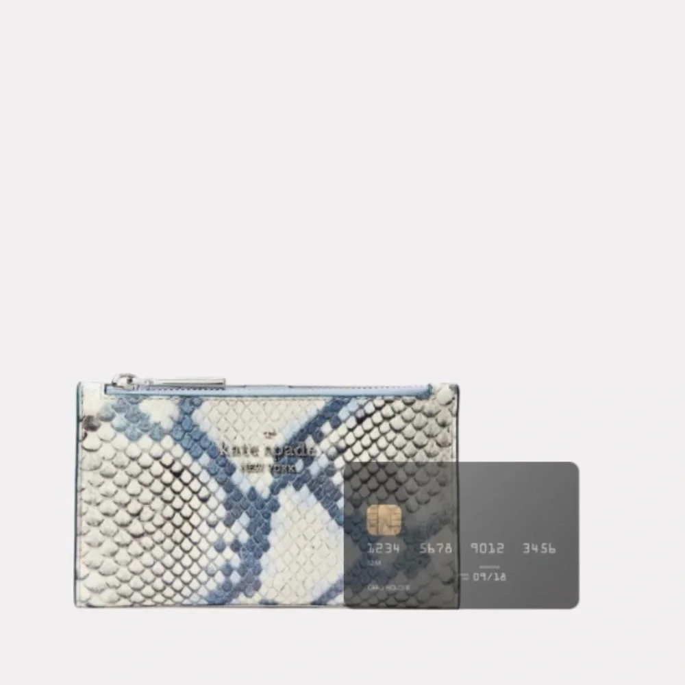 Kate Spade Cameron Street Python Medium Wallet - Picture 2 of 6